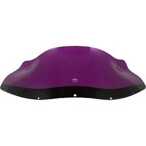 Klock Werks KWW-02-0617 Kolor Flare Windshield- 9" - Purple - Fxrp