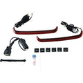 CD Red Non-Sequential Low-Profile Bagz LED Lights for 09-13 Cvo FLHX/FLTR