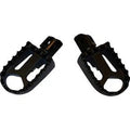 Drag Specialties 1620-2493 Black Bmx Foot Pegs for M8 Softail Driver