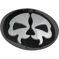 Drag Specialties 0703-0792 Black & Chrome Skull Fuel Console Door Touring 08-23