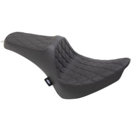 Drag Specialites 0802-1359 Predator Iii Seat - Black Double Diamond Stitch