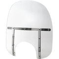 Memphis Shades MEM3620 17" Clear Fats Windshield - 9" Headlight Cutout