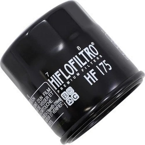 HiFloFiltro HF175 Black Premium Spin On Oil Filter for Indian & Street Rod