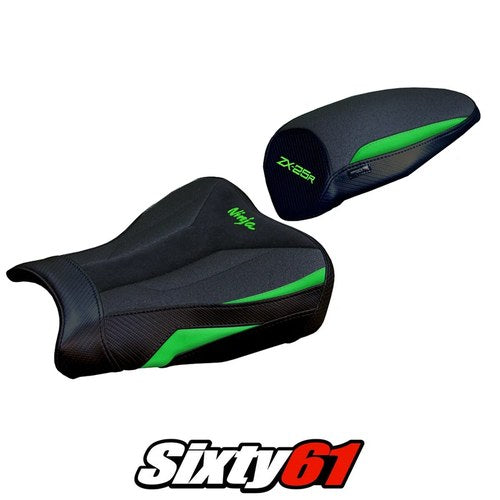 Kawasaki ZX25R 2020 2021 2022 2023 2024 Seat Cover Tappezzeria Ultragrip Green