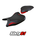 Kawasaki Ninja 250 2018 2019 Seat Cover Tappezzeria Comfort Red Black