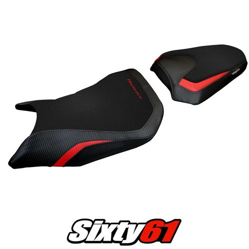 Honda CB500 Hornet 2024 2025 Seat Cover Tappezzeria Red Black