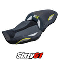 BMW S1000XR 2024 2025 2026 Seat Cover Tappezzeria Ultragrip Silver Yellow Black