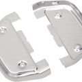 Drag Specialties 1621-0123 Chrome Passenger Floorboard Covers for Harley Touring