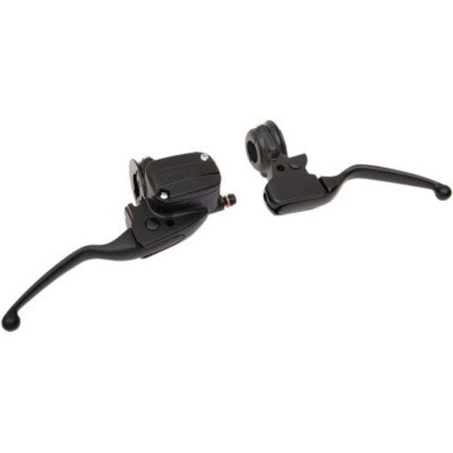Drag Specialties 0610-2146 Black Handlebar Control Kit for Harley Touring 08-13