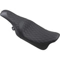 Drag Specialties 0801-1003 Caballero Seat Diamond Stich Solar Reflective - 08-23
