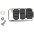 Kuryakyn 8027 Chrome Iso Brake Pedal Pad for 84-23 Touring & Flst Softail