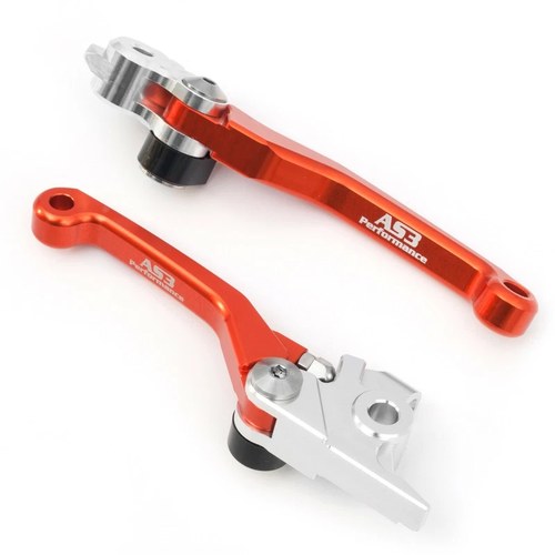 AS3 Brake Clutch Flexi Levers for KTM 125 150 SX 14-15 125 200 Exc 14-16