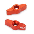 AS3 Fork Adjusters Orange to fit KTM 50 SX 65 SX 125-500 SX-F Exc-F 2020