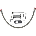 Drag Specialties Chrome Engine Oil Spout Kit Harley 02-06 FLHT/FLHR/FLHX/FLTR