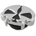 Drag Specialties 0703-0789 Chrome Left Hand "Dummy Cap" Split Skull Gas Cap