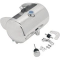 Drag Specialties 0710-0021 Chrome Custom Oil Tank for 84-99 Softail