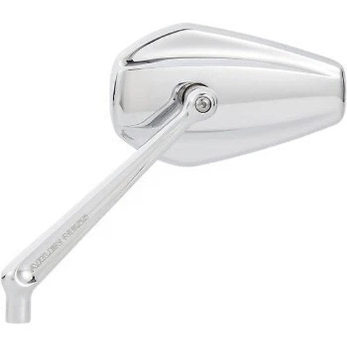 Arlen Ness 13-159 Mini Stocker Mirror - Chrome - Right Side Only Sold Each