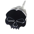 V-Twin 40-0035 Black Skull Oil Tank Dipstick for 18-19 Softails