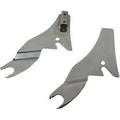 Drag Specialties 1504-0133 Quick Release Side Plates- Chrome