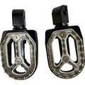 Drag Specialties 1620-2483 Qualifier Footpegs- Black - Passenger