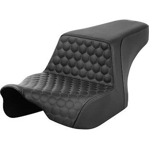 Saddlemen 823-07-17702 Honeycomb Step-Up Seat- FL '23-'24