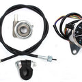 V-Twin 39-0580 Mini 60mm Speedometer with 2:1 Ratio