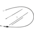 Drag Specialties 0652-3063 Upper Clutch Cable- 33" - Stainless Steel
