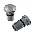 V-Twin 37-8988 35mm Fork Tube Plug Set Chrome