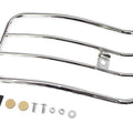 V-Twin 50-0068 Chrome 7" Solo Luggage Rack for 18-20 Fxlr
