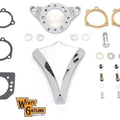 V-Twin 34-1849 Chrome Wyatt Gatling Air Cleaner Assembly