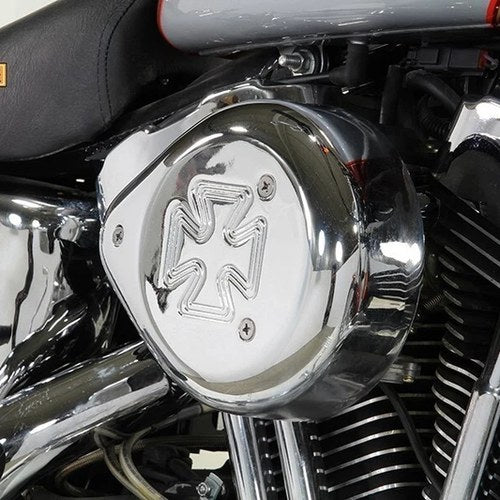 V-Twin 34-1694 Chrome Wyatt Gatling Air Cleaner Assembly