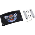 Custom Dynamics LPF-RAD-CVO-B BLack Radius LED License Plate Frame for Cvo
