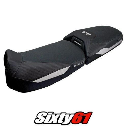 BMW R1300GS Adventure 2024 2025 2026 Seat Cover Tappezzeria Black Silver