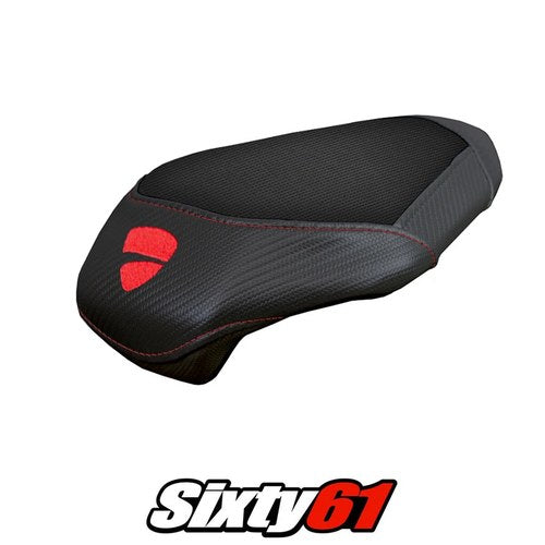Ducati Panigale V4 2025 2026 Passenger Seat Cover Tappezzeria Comfort Black