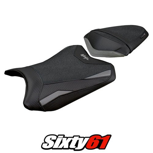 Kawasaki Ninja 300 2013-2015 2016 2017 Seat Cover Tappezzeria Ultragrip Grey