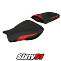 Honda Cbr 600 RR 2007-2024 2025 2026 Seat Cover Tappezzeria Ultragrip Red Black