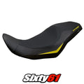 Suzuki V-Strom 800 DE SE 2023 2024 2025 Seat Cover Tappezzeria Black Yellow