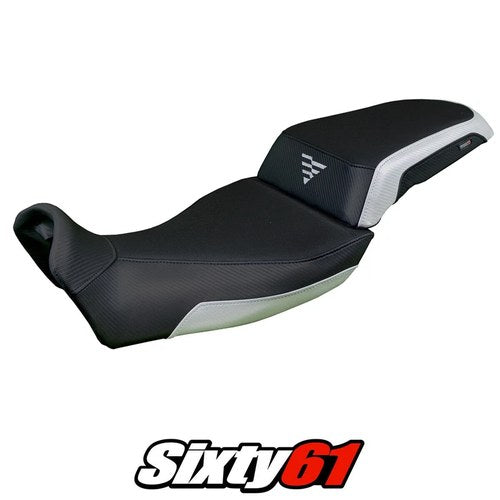 Voge Valico 525 DS Dsx 2023 2024 2025 Seat Cover Tappezzeria Comfort White Black