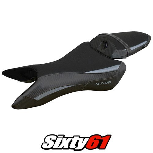 Yamaha MT-09 2024 2025 Seat Cover Tappezzeria Comfort Grey Black