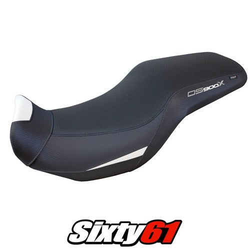 Voge Valico 900 Dsx 2024 2025 Seat Cover Tappezzeria Comfort White Black
