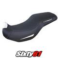 Voge Valico 900 Dsx 2024 2025 Seat Cover Tappezzeria Comfort White Black
