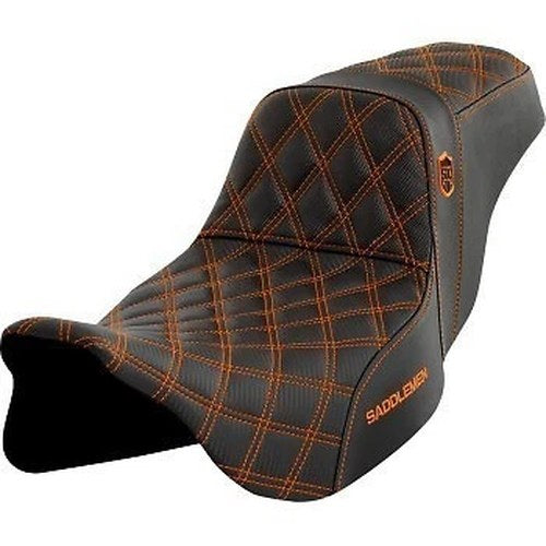 Saddlemen SC80807ORA Pro Series Sdc Performance Grip Seat - FLH/FLT '08-'23