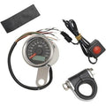 Drag Specialties 2210-0172 Black Programmable Mini Electronic Speedometer