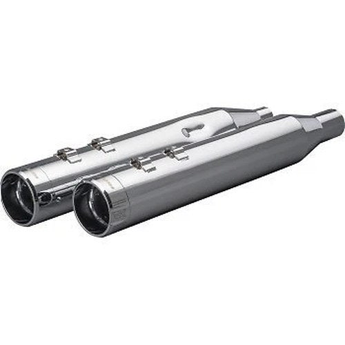 Khrome Werks 202925 Chrome Klassic Tip 4-1/2" HP-Plus Slip-On Mufflers