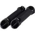 Khrome Werks 500240 Black Custom Contour Edge Grips for Harley Cable Op Throttle