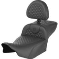 Saddlemen 823-07-209B0 Scallop Dragon Stitch Extended Reach with Backrest