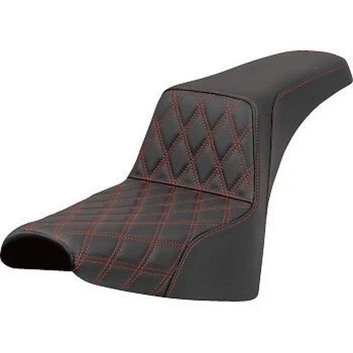 Saddlemen 818-30-17204 Step Up Red Lattice Stitch Seat for 18-23 Softails