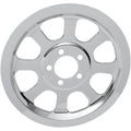 Drag Specialties 1201-0518 Chrome Pulley Cover for 70-tooth Softail 00-05