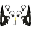 Memphis Shades MEB2067 Black Batwing Fairing Trigger Lock Mounting Kit