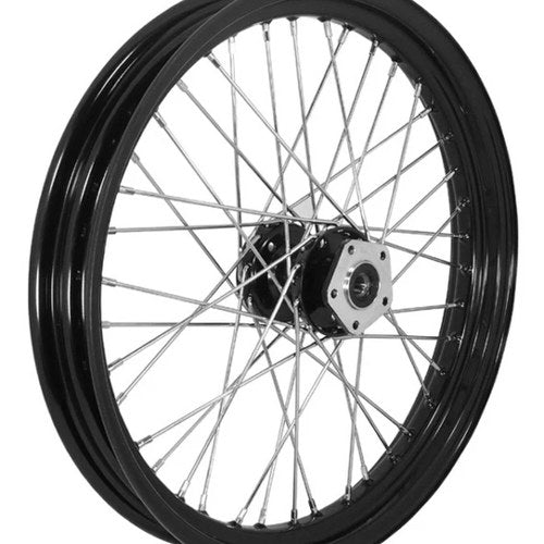 V-Factor 51680 Black 40 Spoke 23" Front Wheel for Harley Touring 00-07